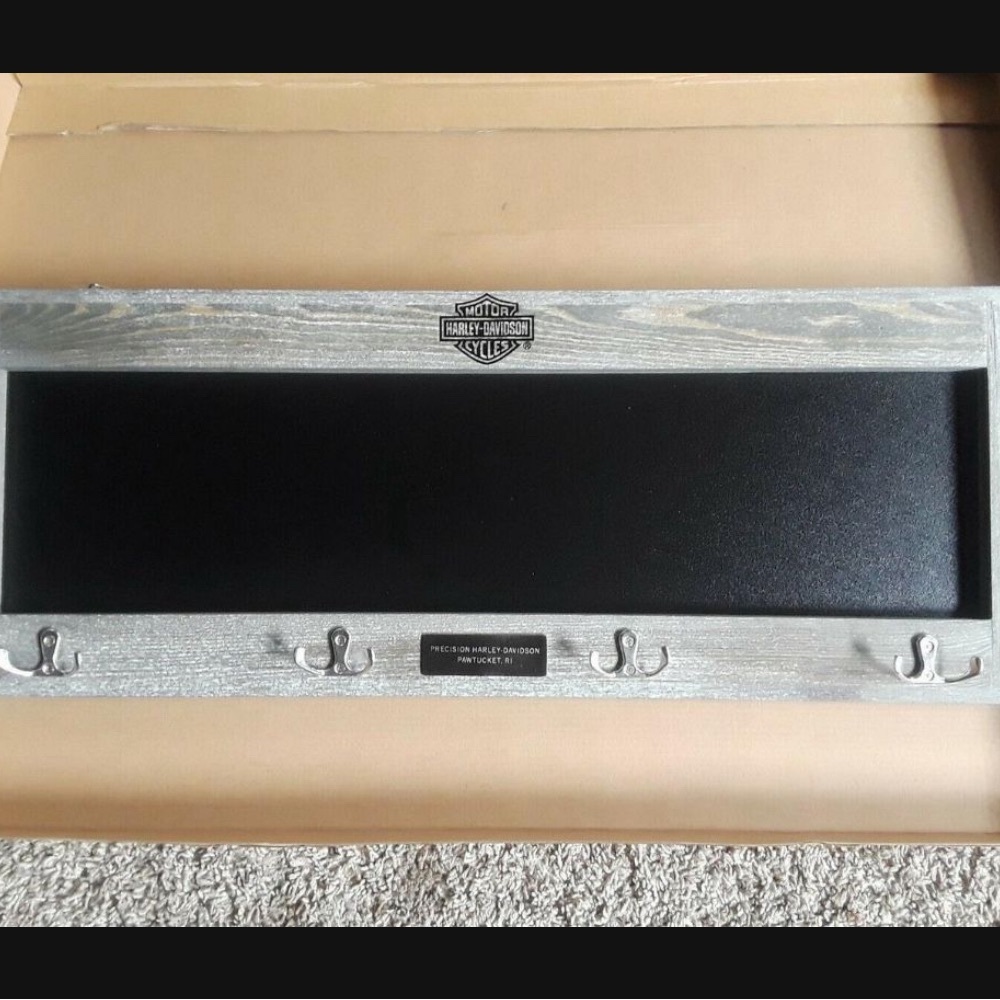 COPY - HARLEY DAVIDSON CHALKBOARD AND KEY HOLDER